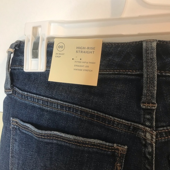 NEW Universal Thread High Rise Straight Crop Jeans - Picture 8 of 9